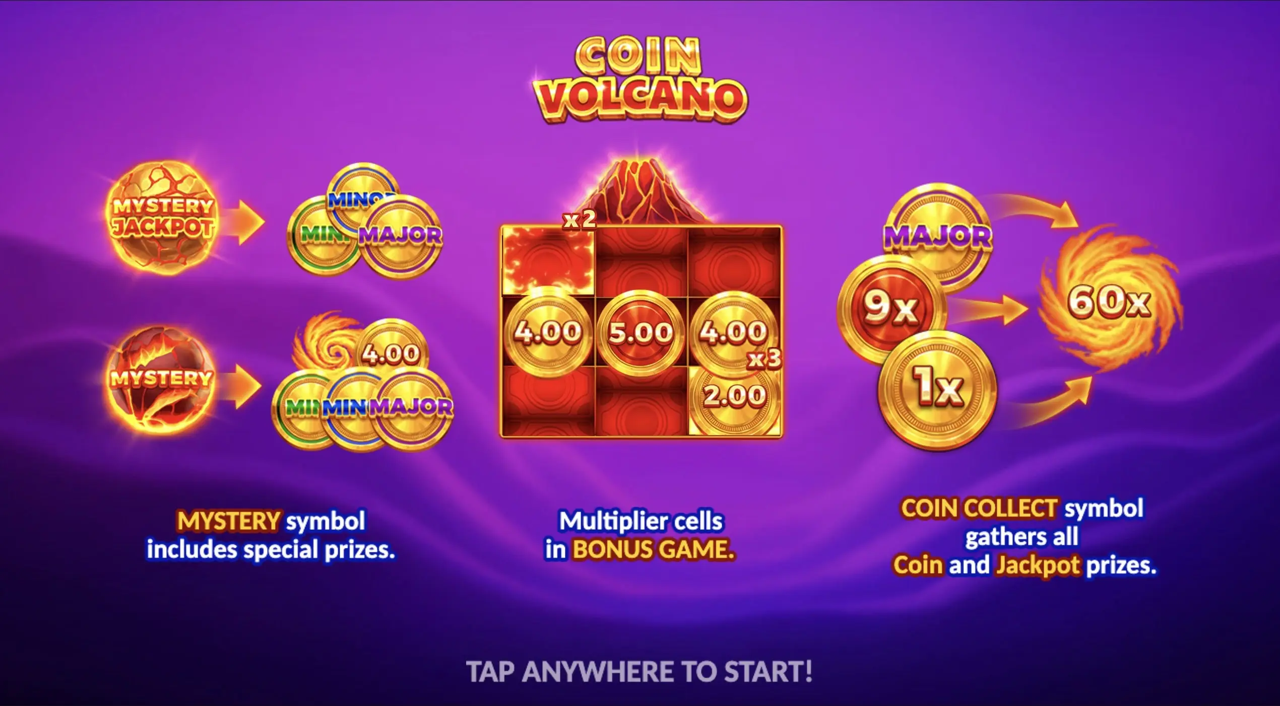 Coin Volcano Jogar online