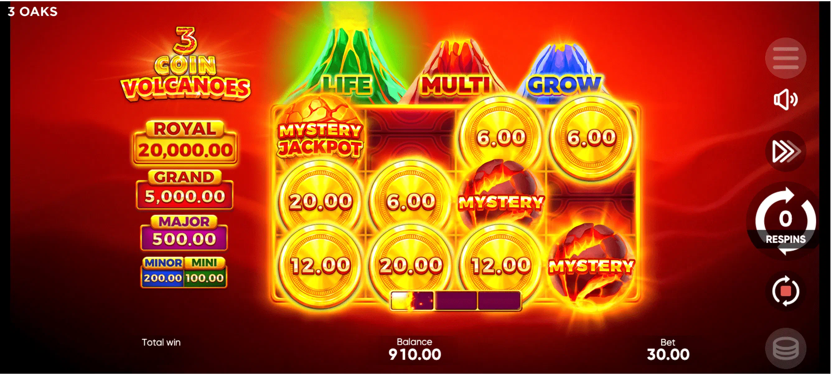 3 Coin Volcanoes app, qué se puede instalar de verdad