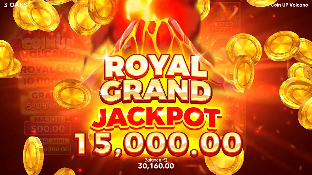 RTP de Coin UP Volcano, leerlo y traducirlo a euros