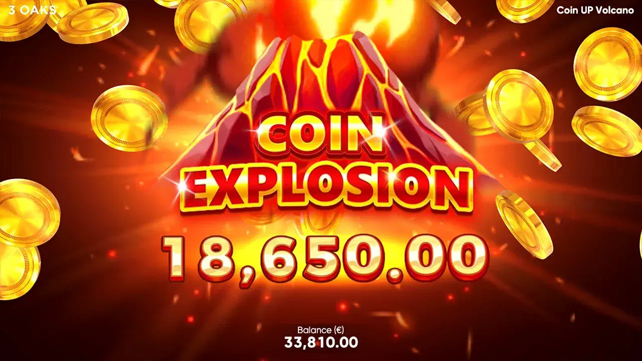 Coin UP Volcano, partida en ordenador