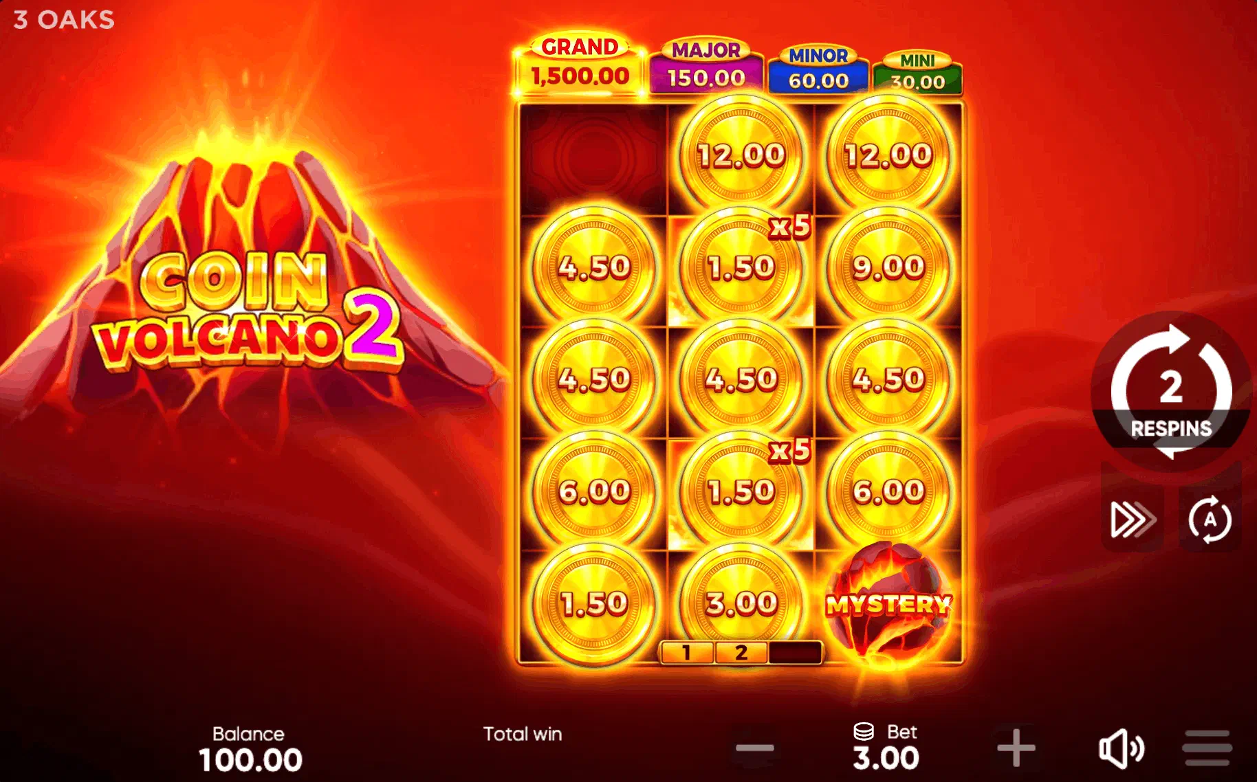Bônus de cassino para Coin Volcano