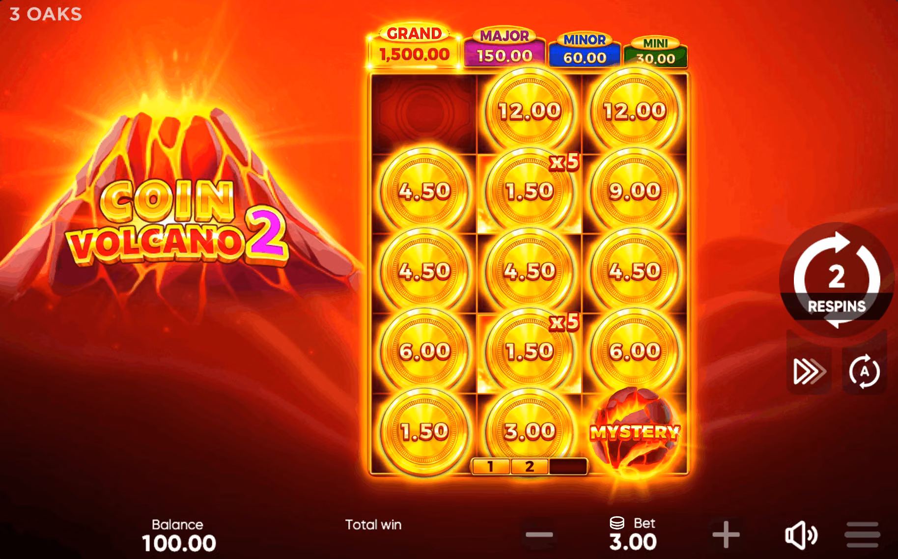 Bonos de casino para Coin Volcano