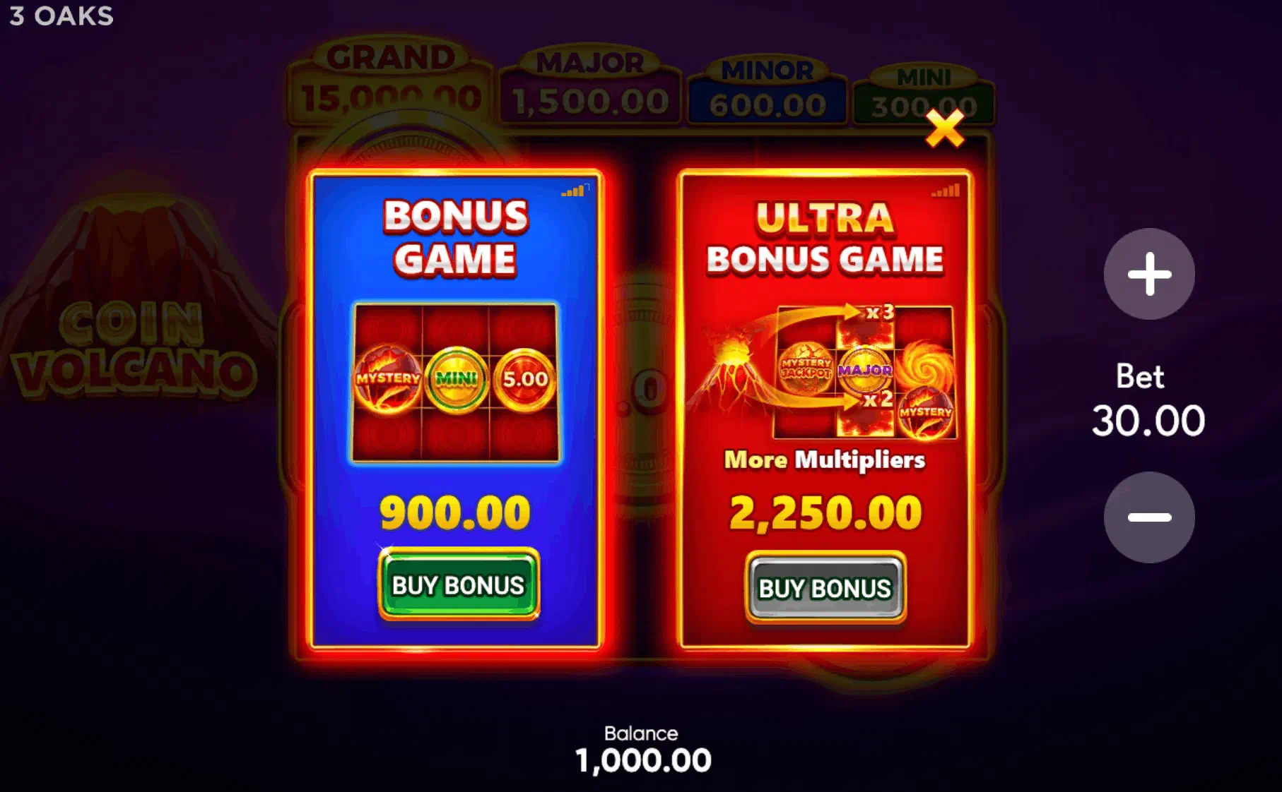Coin Volcano Bonus