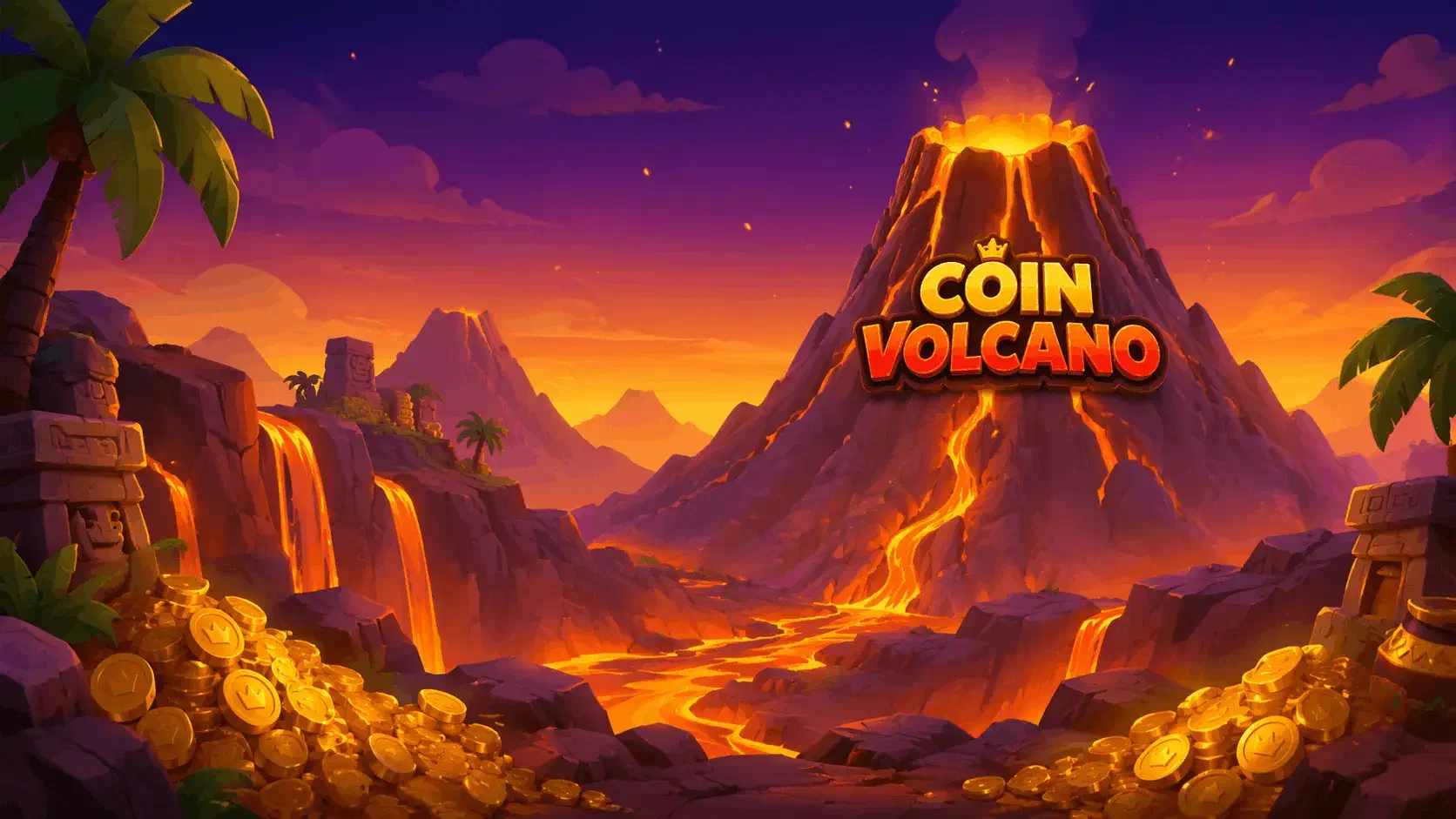 Coin Volcano 2 en el teléfono