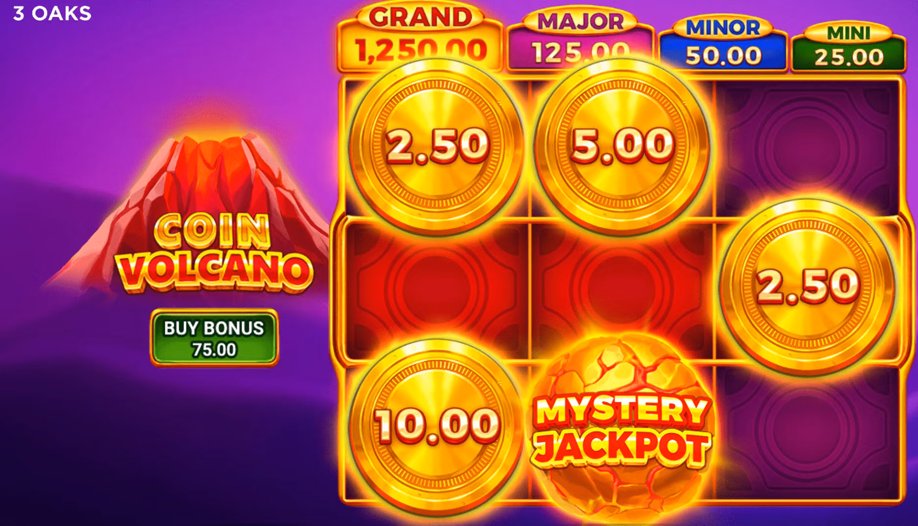 Coin Volcano slot gameplay
