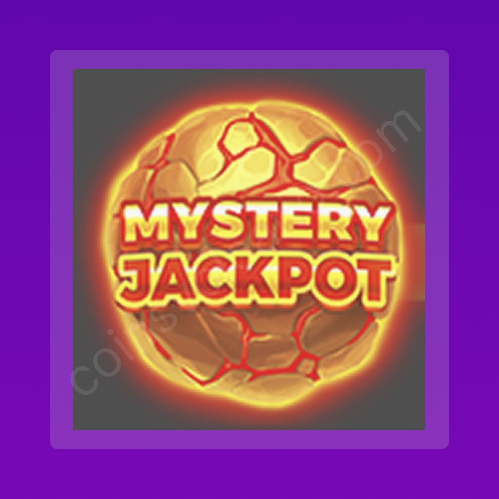 Coin Volcano 2 - Mystery Jackpot symbol coin